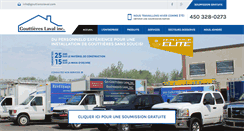 Desktop Screenshot of gouttiereslaval.com